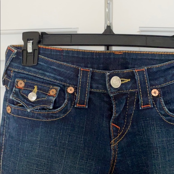 True Religion Joey Twisted Seam Flare Jeans - Picture 6 of 10